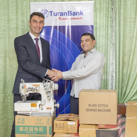 “TuranBank” özünüməşğulluq proqramına dəstək olmağa davam edir