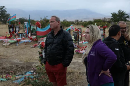 International travelers' Aghdam trip ends