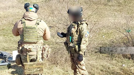 Фоторепортаж с Херсонского фронта Украины