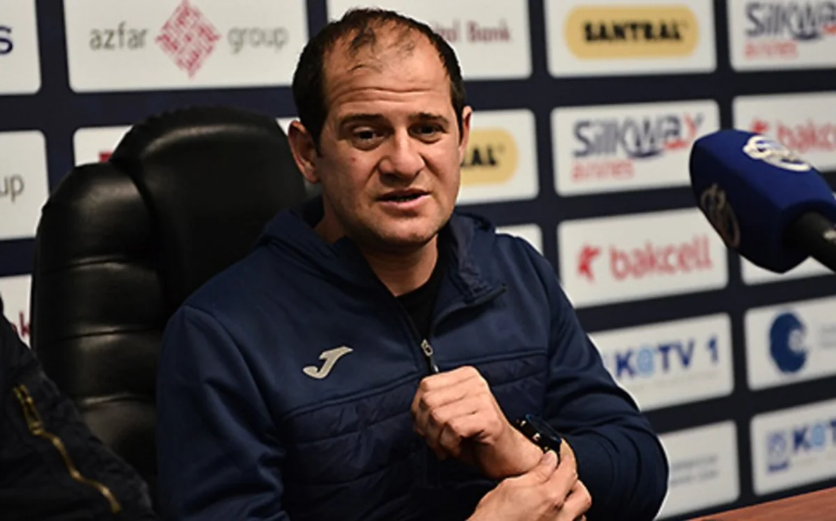 Qəbələnin baş məşqçisi: Hələ heç nə itirilməyib