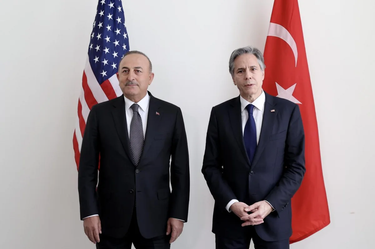 Cavusoglu, Blinken launch talks in Ankara