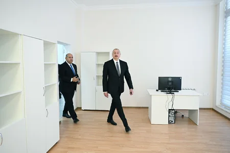 Prezident Ağdamın Kəngərli kəndinin birinci mərhələsinin açılışında iştirak edib - YENİLƏNİB