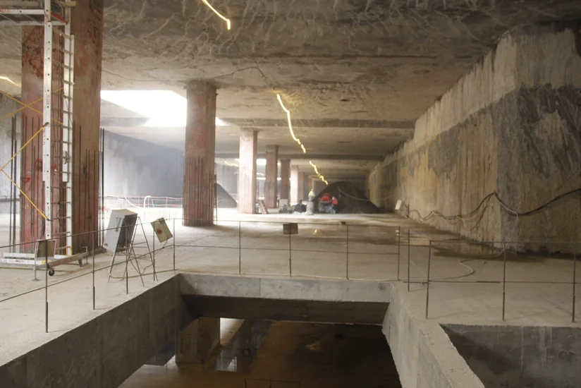 Bakı Metropoliteni: “B-04” stansiyasının üçüncü səviyyəsinin inşası başa çatıb