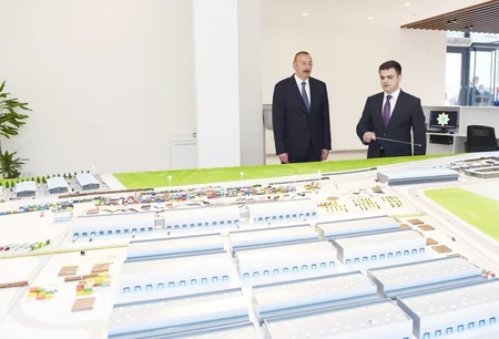 Prezident İlham Əliyev Abşeron Logistika Mərkəzinin açılışında iştirak edib - YENİLƏNİB