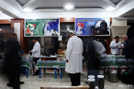 Bakıda bal yarmarkası - FOTOREPORTAJ