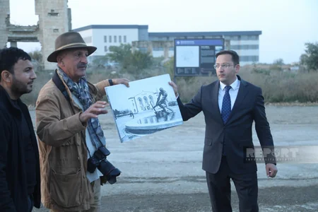 Beynəlxalq səyyahlar Ağdamda səfərdədir