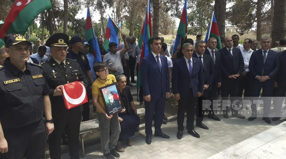 Yevlaxda Birinci Qarabağ müharibəsinin şəhidi Bəxtiyar Hümbətov dəfn edilib - YENİLƏNİB