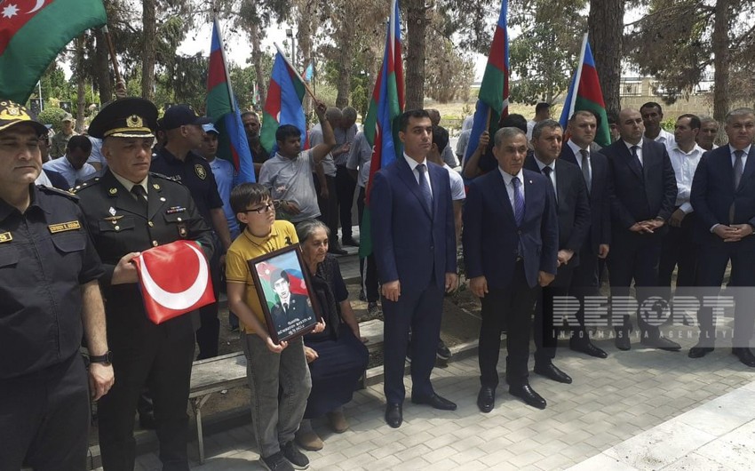Yevlaxda Birinci Qarabağ müharibəsinin şəhidi Bəxtiyar Hümbətov dəfn edilib - YENİLƏNİB