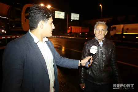 Ziya Bünyadov prospektində yük maşını böyük tıxaca səbəb olub - FOTO - ƏLAVƏ OLUNUB - VİDEO