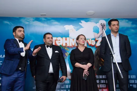 В кинотеатре CinemaPlus прошла премьера фильма Тахмин и Заур