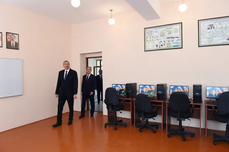 Heydər Əliyev Fondunun təşəbbüsü ilə Beyləqanda inşa edilən 240 şagird yerlik məktəb binası istifadəyə verilib