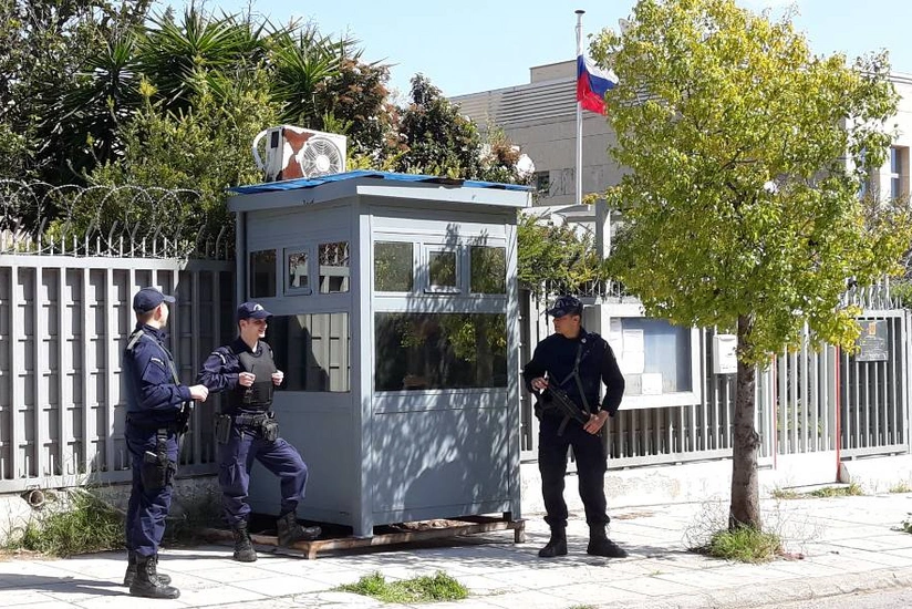 Russian Embassy in Athens receives package with unknown powder