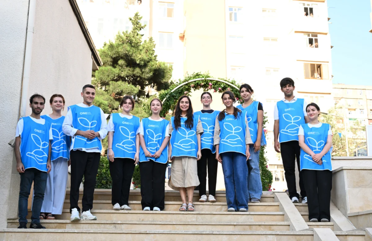 Another renovated courtyard in Baku under Our Courtyard project opened for residents' use