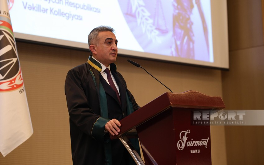 Bakıda Vəkillər Kollegiyasının geniştərkibli iclası keçirilir