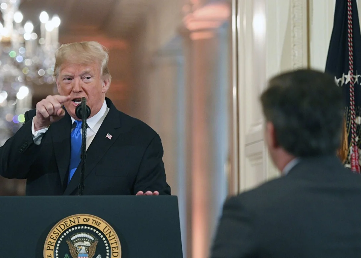 Трамп рассчитывает выиграть суд против журналиста CNN Акосты