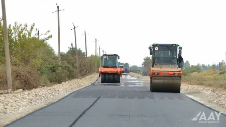 Ucarda uzunluğu 28,5 kilometr olan yol asfaltlanır
