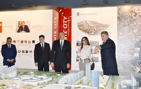 President Ilham Aliyev visits International Real Estate and Investment Exhibition
