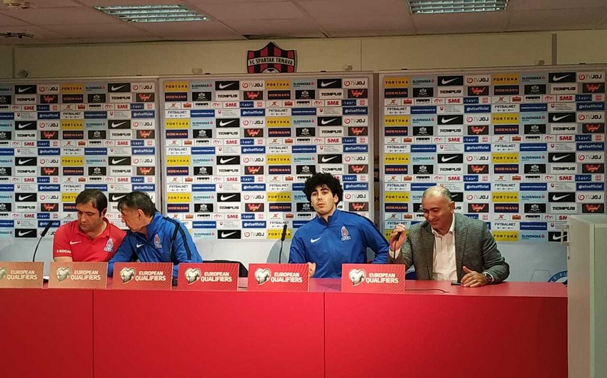 Bəhlul Mustafazadə: “Slovakiya ilə matçda vuruşacağıq”