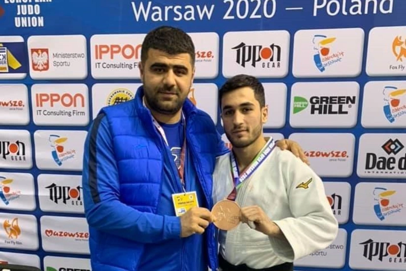 Cüdoçumuz Polşada medal qazandı - VİDEO