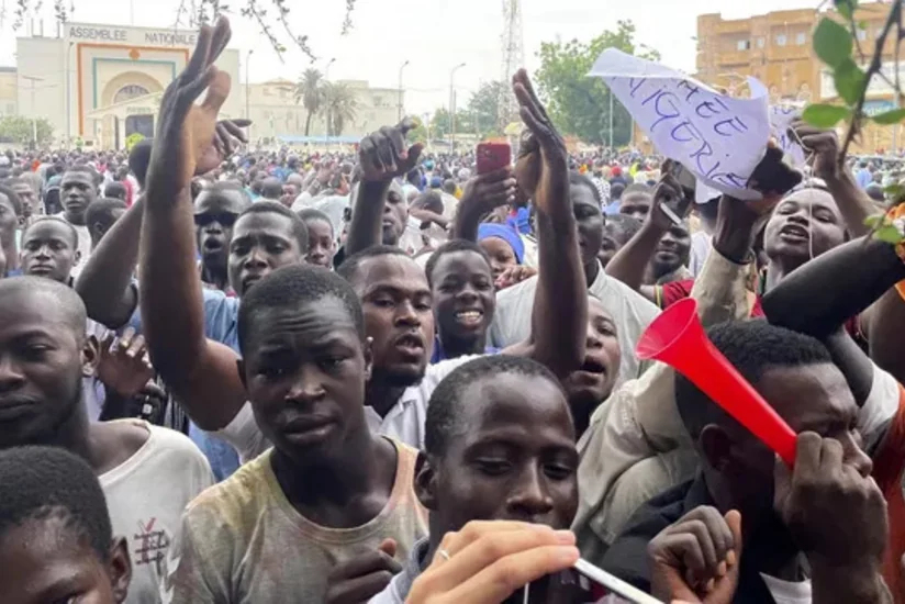 Nigerdə Fransa hərbçilərinə qarşı aksiya keçirilib
