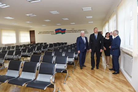 President Ilham Aliyev viewed school No. 265 in Khatai district after major overhaul