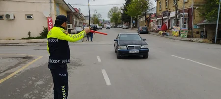 Şamaxıda qaydalara riayət etməyən sürücülər cərimələnib