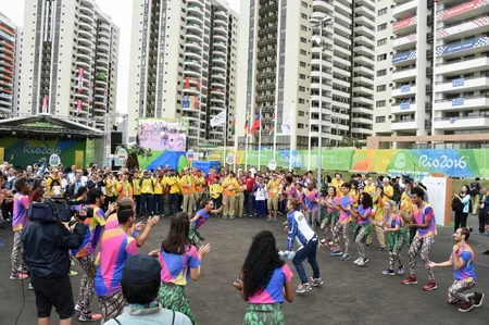 Azerbaijani flag raised in Rio Olympic village