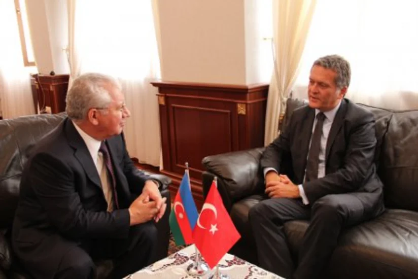 Kənd təsərrüfatı naziri Türkiyə səfiri ilə görüşüb