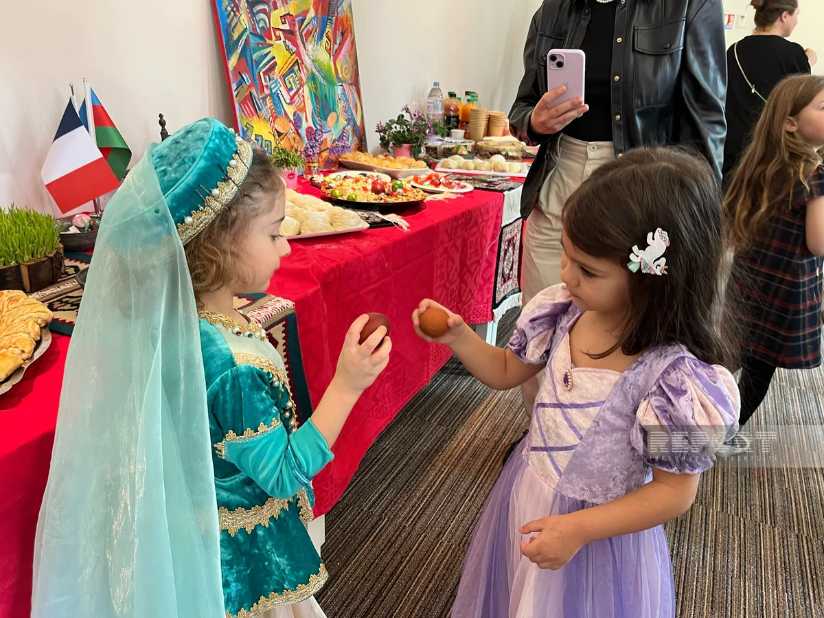 Праздник Новруз отметили в азербайджанской школе в Париже