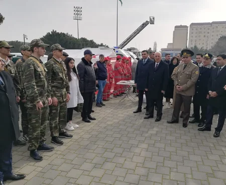 Sumqayıtda mülki müdafiənin təşkili məsələlərinə həsr edilmiş tədbir keçirilib