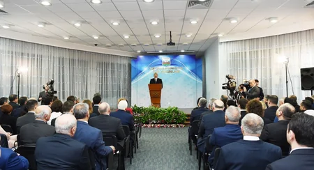 President Ilham Aliyev attends ceremony dedicated to sport results of 2017 - UPDATED