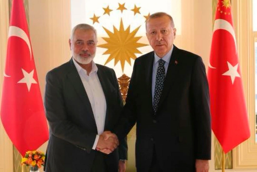 Ərdoğan HƏMAS lideri ilə görüşüb