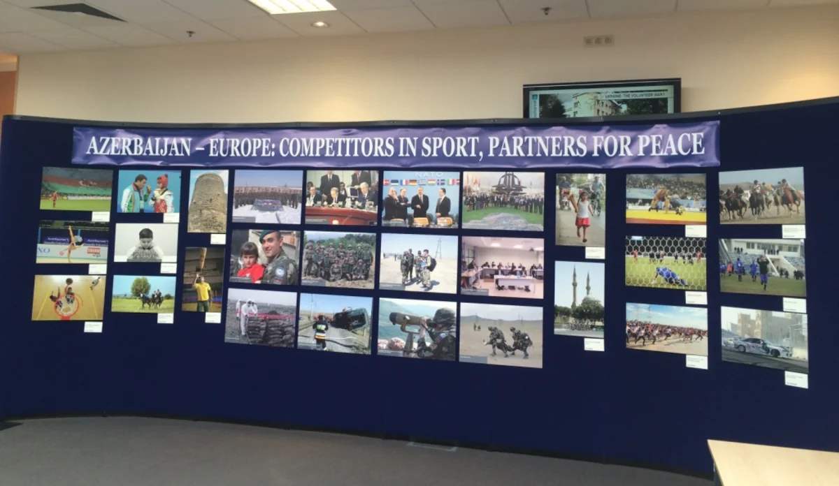 Photo Exhibition “Azerbaijan and Europe: Competitors in Sport, Partners for Peace” presented at NATO HQ