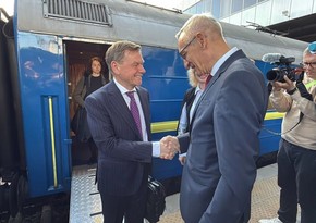 Almaniya XİN başçısı Kiyevdə səfərdədir