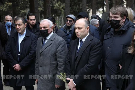 Xalq yazıçısı Rüstəm İbrahimbəyov I Fəxri xiyabanda dəfn edilib - YENİLƏNİB-8