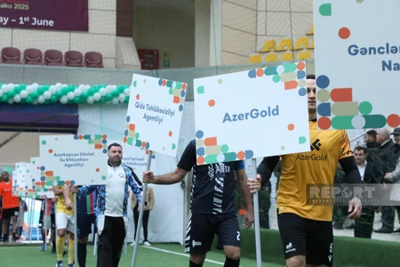 Heydər Əliyevin xatirəsinə həsr olunmuş minifutbol turnirinin açılış mərasimi keçirilib