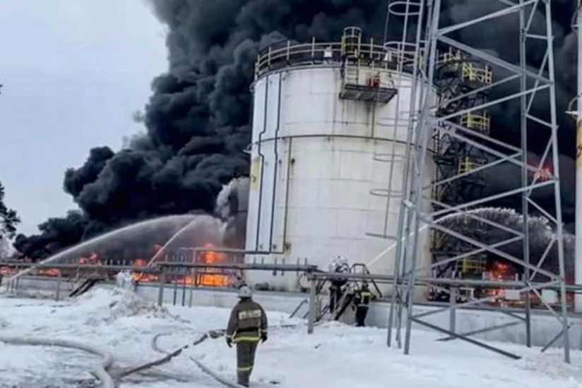 Rusiyada benzin istehsalı PUA-ların hücumları səbəbindən 10%-dən çox azalıb