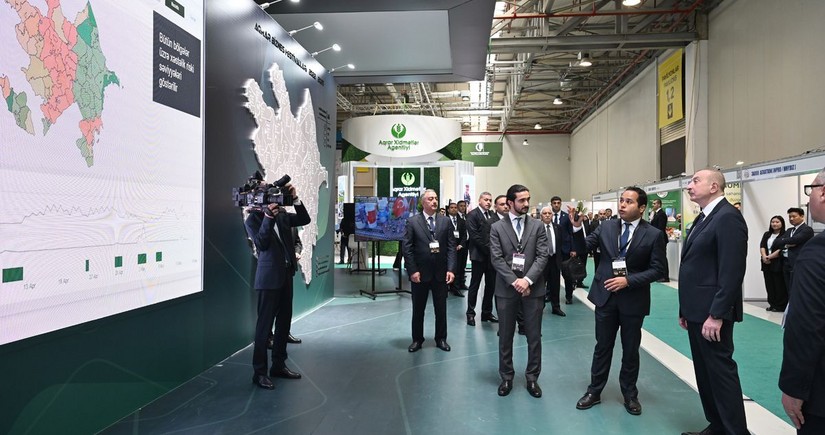 Prezident İlham Əliyev “InterFood Azerbaijan” və “Caspian Agro” sərgiləri ilə tanış olub - YENİLƏNİB