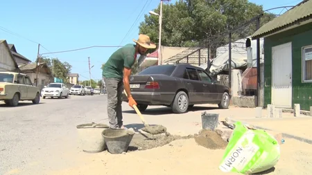 Xudat şəhərində velosiped zolaqları salınır