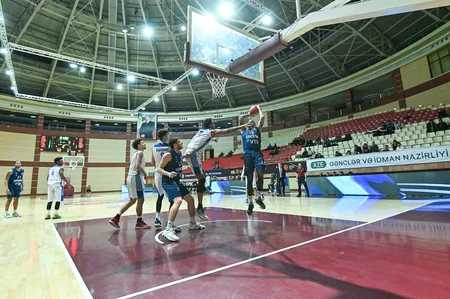 Təxirə salınmış oyunda Gəncə basketbolçuları qələbə qazanıblar