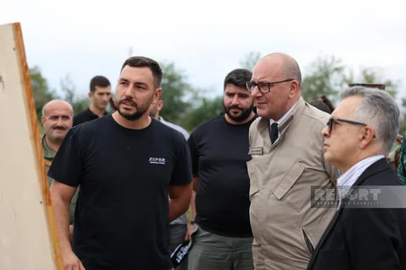 Private company engages in demining in Azerbaijan