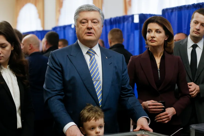 Порошенко проголосовал на выборах президента Украины