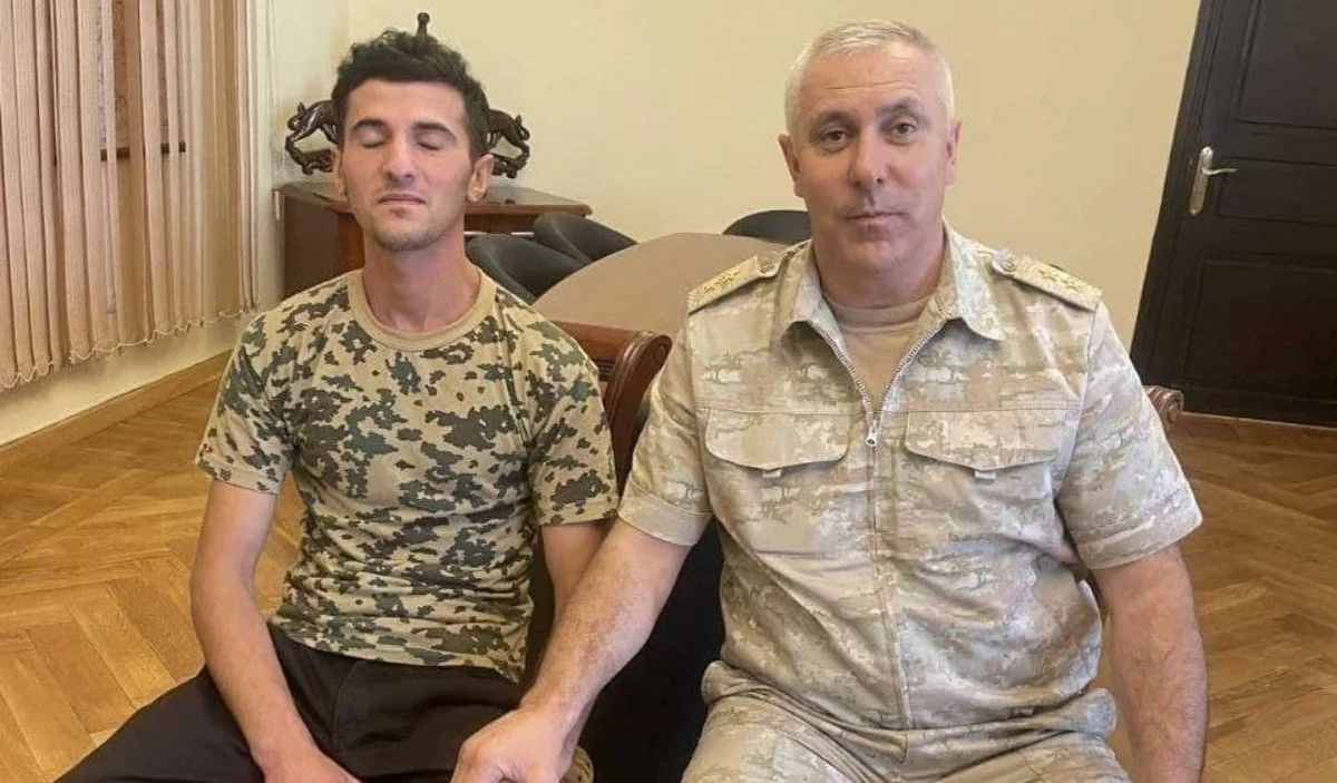 Ağdərədə saxlanılan azərbaycanlı hərbçi geri qaytarılıb