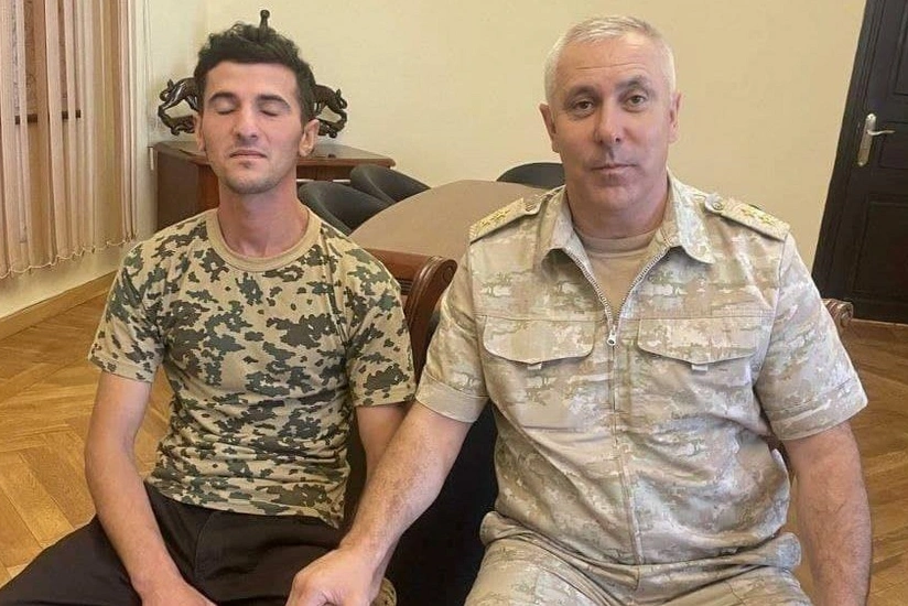 Задержанный в Агдере азербайджанский военнослужащий возвращен в Баку