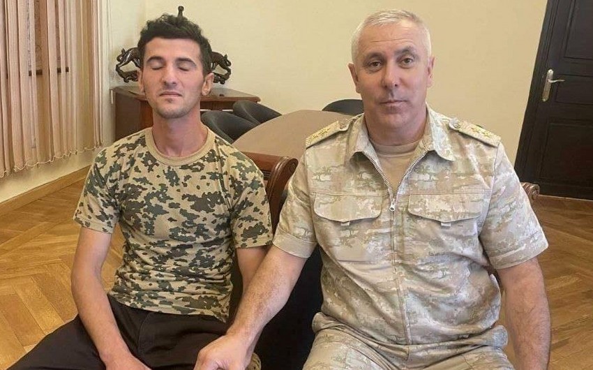 Ağdərədə saxlanılan azərbaycanlı hərbçi geri qaytarılıb