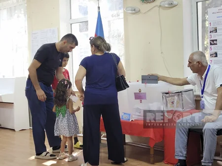 Məntəqə sədri: Seçici fəallığı yüksək səviyyədədir
