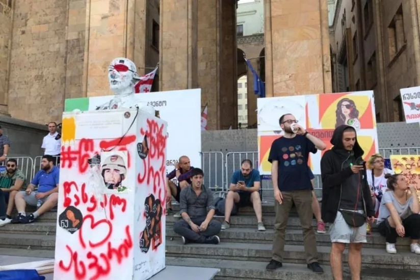 Gürcüstan DİN rəhbərinin istefası tələbi ilə 20-ci aksiya keçirilir