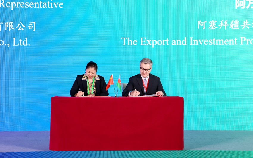 Azerbaijan, China sign 13 docs on industry, investment co-op