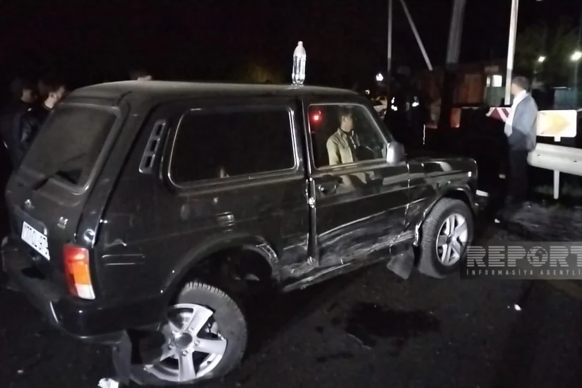 В Огузе столкнулись два автомобиля, есть пострадавшие