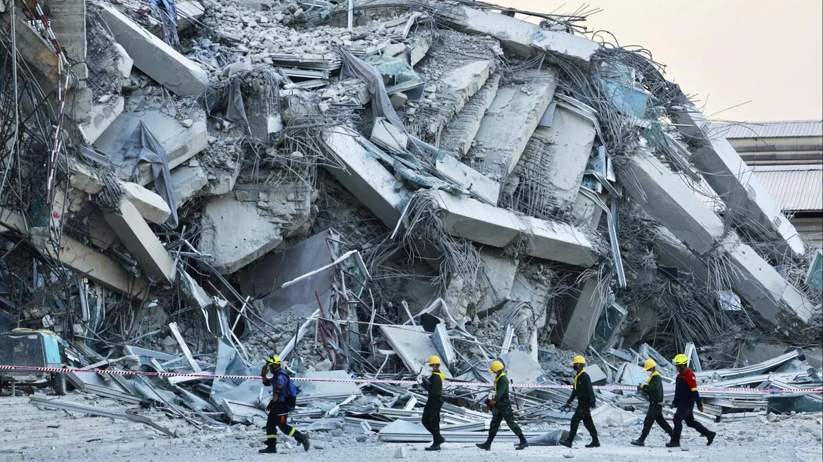 Bangkok earthquake death toll rises to 22